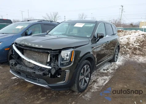 2021 Kia Telluride Ex z USA, uszkodzony, nr VIN 5XYP3DHC1MG116691